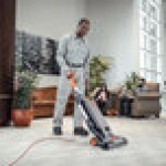 Hoover CH54115 HushTone 15+ Commercial Bagged Upright Vacuum Cleaner with Intellibelt - 1200W