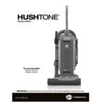 Hoover CH54115 HushTone 15+ Commercial Bagged Upright Vacuum Cleaner with Intellibelt - 1200W