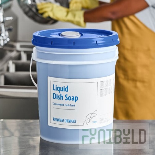 Advantage Chemicals 5 gallon / 640 oz. Fresh Concentrated Liquid Dish Soap