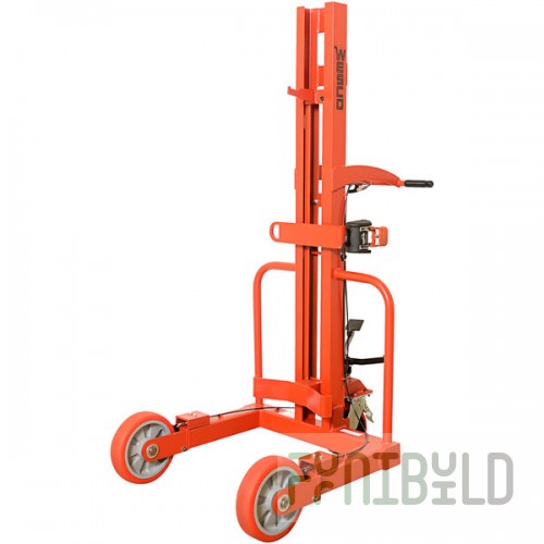 Wesco Industrial Products 1,000 lb. Hydraulic Large Liquid Gas Cylinder Cart with Brake 240251