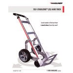 Magliner 500 lb. Self-Stabilizing Hand Truck with Horizontal Loop Handle and Stair Climbers HRKC19UAE2CG---5