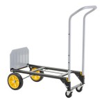 Gorilla 400 / 600 lb. Steel Convertible Hand Truck / Cart with (2) 8 Gorilla 400 / 600 lb. Steel Convertible Hand Truck / Cart with (2) 8