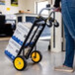 Gorilla 400 / 600 lb. Steel Convertible Hand Truck / Cart with (2) 8 Gorilla 400 / 600 lb. Steel Convertible Hand Truck / Cart with (2) 8