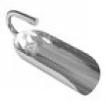 Sani-Lav 64 oz. Heavy-Duty Stainless Steel Scoop with Ergonomic Handle 45RB Sani-Lav 64 oz. Heavy-Duty Stainless Steel Scoop with Ergonomic Handle 45RB