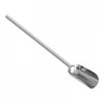 Sani-Lav 64 oz. Heavy-Duty Stainless Steel Scoop with Ergonomic Handle 45RB Sani-Lav 64 oz. Heavy-Duty Stainless Steel Scoop with Ergonomic Handle 45RB