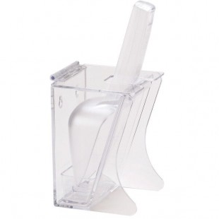 Cal-Mil 789 Freestanding Scoop Holder with 6 oz. Scoop and Drip Tray Cal-Mil 789 Freestanding Scoop Holder with 6 oz. Scoop and Drip Tray