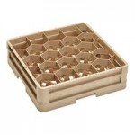 Vollrath CRG Traex® 20 Compartment Full-Size Beige Closed Wall Glass Rack Extender