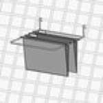 Metro PBA-PFH Smartwall G3 Hanging File Folder 6 1/4