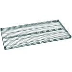 Metro 5N557K3 Super Erecta Metroseal Green Wire Stationary Starter Shelving Unit - 24