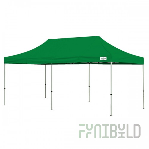 Caravan Canopy 22003105042 Aluma 20' x 10' Green Commercial Grade Instant Canopy Deluxe Kit