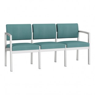 Lesro Lenox Steel Patriot Plus Sea Vinyl 3-Seat Sofa Lesro Lenox Steel Patriot Plus Sea Vinyl 3-Seat Sofa