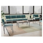 Lesro Lenox Steel Patriot Plus Sea Vinyl 3-Seat Sofa Lesro Lenox Steel Patriot Plus Sea Vinyl 3-Seat Sofa