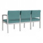 Lesro Lenox Steel Patriot Plus Sea Vinyl 3-Seat Sofa Lesro Lenox Steel Patriot Plus Sea Vinyl 3-Seat Sofa