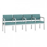Lesro Lenox Steel Patriot Plus Sea Vinyl 3-Seat Sofa Lesro Lenox Steel Patriot Plus Sea Vinyl 3-Seat Sofa