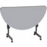 Correll Deluxe Half Round Flip Top Table, 24 Correll Deluxe Half Round Flip Top Table, 24
