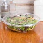 Sabert 51080A50 FreshPack Clear Flat Round Lid for Shallow 64 oz. and Round 80 oz. Bowls - 50/Case Sabert 51080A50 FreshPack Clear Flat Round Lid for Shallow 64 oz. and Round 80 oz. Bowls - 50/Case