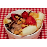 Dart 8SJ12 8 oz. Squat White Foam Food Container - 50/Pack