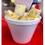 Dart 8SJ12 8 oz. Squat White Foam Food Container - 50/Pack