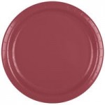 Creative Converting 583122B Burgundy 3-Ply 1/4 Fold Luncheon Napkin - 500/Case