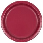 Creative Converting 583122B Burgundy 3-Ply 1/4 Fold Luncheon Napkin - 500/Case