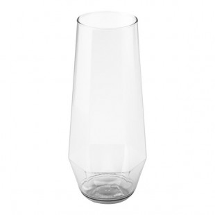 Tossware POP 9 oz. Plastic Diamond Champagne Flute Glass - 48/Case Tossware POP 9 oz. Plastic Diamond Champagne Flute Glass - 48/Case