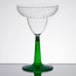 Fineline Flairware 2312-GRN 12 oz. 2-Piece Plastic Margarita with Green Base - 96/Case Fineline Flairware 2312-GRN 12 oz. 2-Piece Plastic Margarita with Green Base - 96/Case