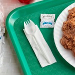 Choice Medium Weight White Wrapped Polypropylene Plastic Spork, Napkin, and Salt / Pepper Packets Kit - 500/Case Choice Medium Weight White Wrapped Polypropylene Plastic Spork, Napkin, and Salt / Pepper Packets Kit - 500/Case