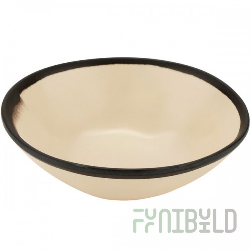 GET Pottery Market Matte 16 oz. Manila Melamine Salad Bowl - Sample