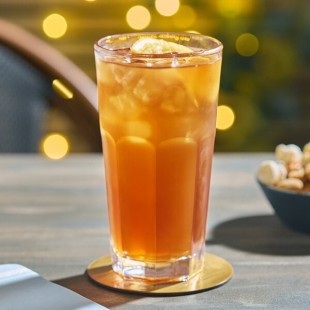 Acopa Memphis 16 oz. Rim Tempered Cooler Glass - Sample
