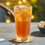 Acopa Memphis 16 oz. Rim Tempered Cooler Glass - Sample
