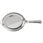 American Metalcraft MPS14 14 oz. Mini Hammered Stainless Steel Skillet
