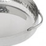 American Metalcraft MPS14 14 oz. Mini Hammered Stainless Steel Skillet