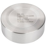 Cal-Mil 1851-4HL Mixology 16 oz. Luxe Jar with Hinged Lid