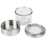 Cal-Mil 1851-4HL Mixology 16 oz. Luxe Jar with Hinged Lid