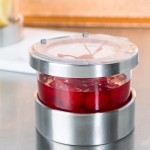 Cal-Mil 1851-4HL Mixology 16 oz. Luxe Jar with Hinged Lid