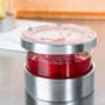 Cal-Mil 1851-4HL Mixology 16 oz. Luxe Jar with Hinged Lid