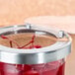 Cal-Mil 1851-4HL Mixology 16 oz. Luxe Jar with Hinged Lid