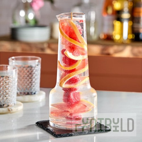 American Metalcraft GC34 34 oz. Glass Carafe
