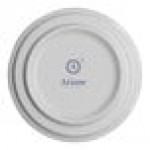 Ariane Orba 5 oz. White Embossed Porcelain Butter Ramekin - 12/Case