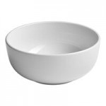 Ariane Orba 5 oz. White Embossed Porcelain Butter Ramekin - 12/Case