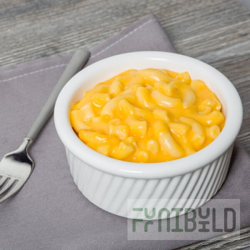 Tuxton BWX-1604 13.5 oz. White China Souffle / Ramekin with Swirl Sides - 12/Case