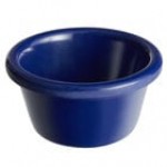 Acopa 2 oz. Blue Smooth Melamine Ramekin - 12/Case Acopa 2 oz. Blue Smooth Melamine Ramekin - 12/Case