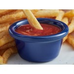 Acopa 2 oz. Blue Smooth Melamine Ramekin - 12/Case Acopa 2 oz. Blue Smooth Melamine Ramekin - 12/Case