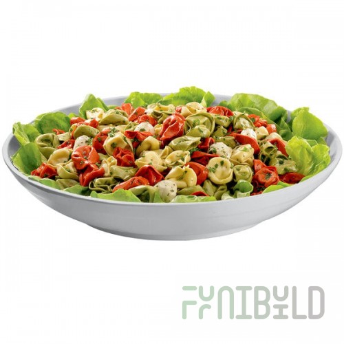 TableCraft CW3160N 5.5 Qt. Natural Cast Aluminum Pasta Bowl