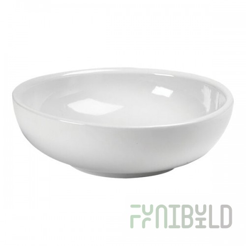 Hall China from Steelite International HL20480ABWA Bright White 54 oz. Salad / Pasta / Rice Bowl - 12/Case