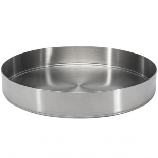 Front of the House Soho 48 oz. Brushed Stainless Steel Round Bowl - 12/Case Front of the House Soho 48 oz. Brushed Stainless Steel Round Bowl - 12/Case