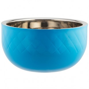 Bon Chef Diamond Collection Cold Wave 7 Qt. Caribbean Blue Triple Wall Bowl Bon Chef Diamond Collection Cold Wave 7 Qt. Caribbean Blue Triple Wall Bowl