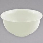 Bon Chef 9131 16 Qt. Ivory Sandstone Finish Cast Aluminum Tulip Bowl