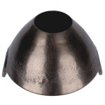 10 Strawberry Street LODO-14HNDBWL-BLK Lodo 96 oz. Raw Black Handled Metal Bowl - 2/Case 10 Strawberry Street LODO-14HNDBWL-BLK Lodo 96 oz. Raw Black Handled Metal Bowl - 2/Case