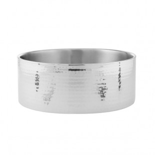 American Metalcraft DWBH12 6.9 Qt. Hammered Double Wall Insulated Stainless Steel Bowl American Metalcraft DWBH12 6.9 Qt. Hammered Double Wall Insulated Stainless Steel Bowl